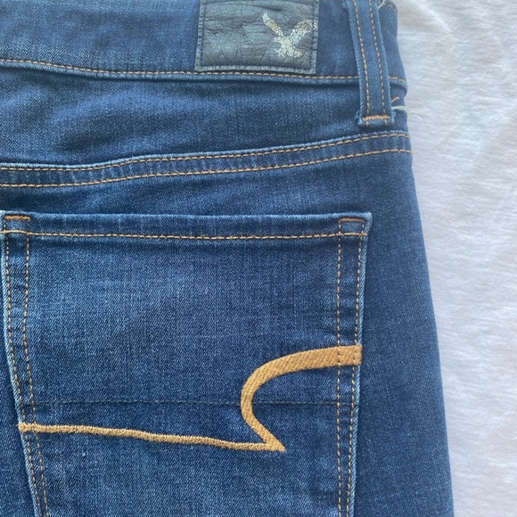 360 Super Stretch Denim Trendy Mini Shorts W6 Classic Sassy Hi Rise Mid Blue - Picture 5 of 12